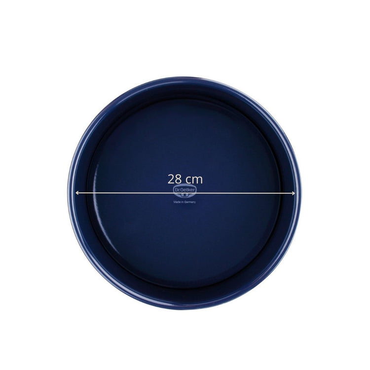 Lot de 2 moules à gâteaux 28/28 cm en acier Dr Oetker Back-Liebe