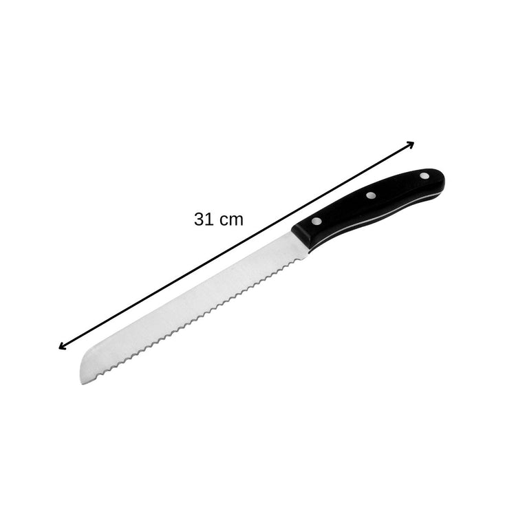 Set de 2 couteaux à pain 31 cm en inox Nirosta Fit