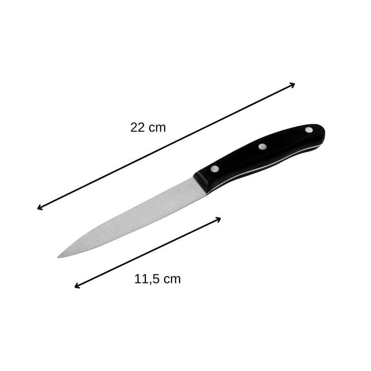 Ensemble de 6 Couteaux d'office universel 22 cm Nirosta Fit