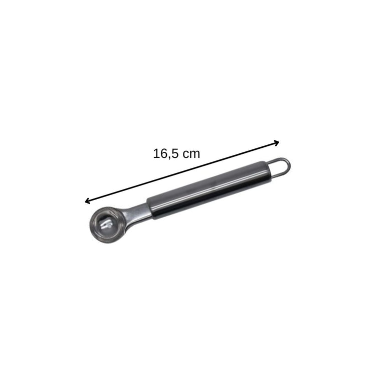 Set de 2 ustensiles de cuisine cuillère à melon en inox Fackelmann Elemental