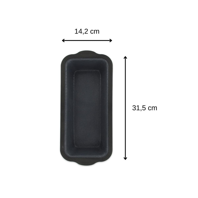 Lot de 2 moules à gâteaux 31,5/14,2 cm en silicone Silicone fibre de verre Silicone fibre de verre Zenker Silicone fibre de verre