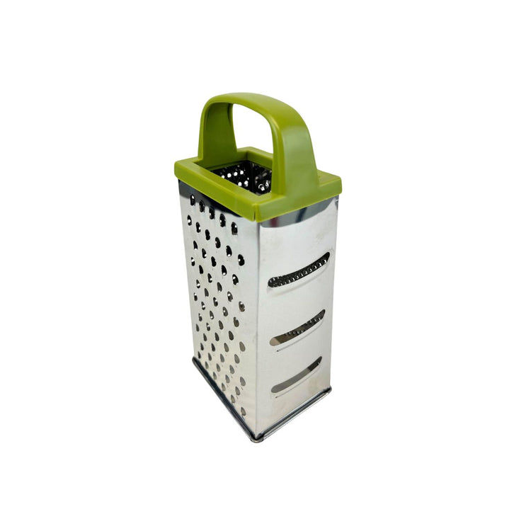 Râpe à main multifonction en PE Vert Set de 2, dimensions 11 x 8,6 x 23,5 cm Fackelmann ZERO