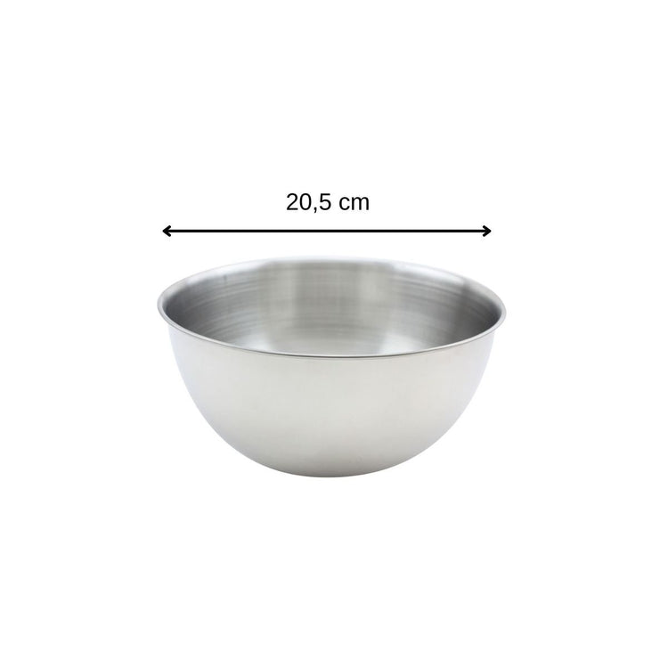 Bol à mixer en inox de 20,5 cm de diamètre Fackelmann Basic