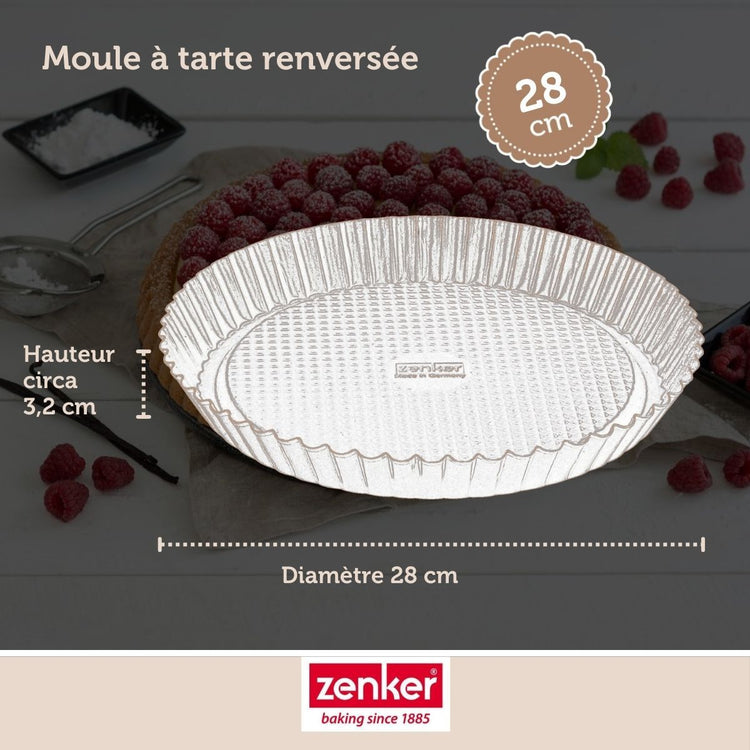Set de 4 ustensiles de pâtisserie moule à gâteaux 2 bols et spatule Black mettallic Black mettallic Zenker Black mettallic