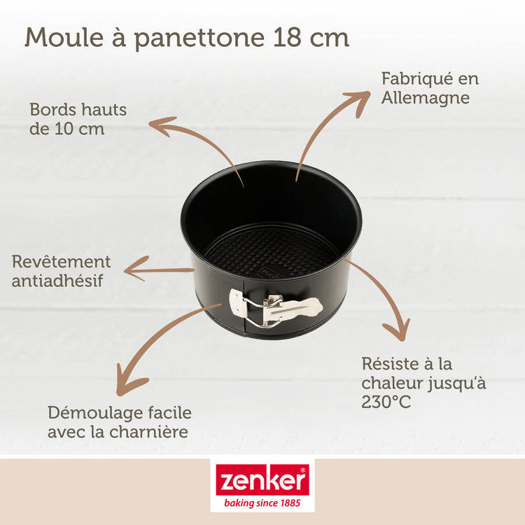 Set de 4 ustensiles de pâtisserie moule à gâteaux 2 bols et spatule pâtisserie Spécial crountries Spécial crountries Zenker Spécial crountries