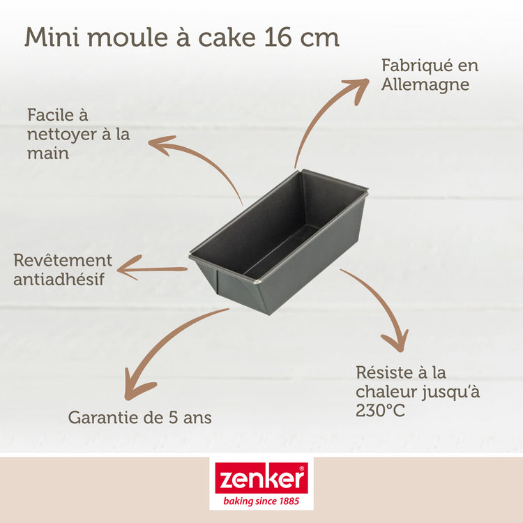 Set de 5 ustensiles de pâtisserie moule à gâteaux bols spatule pâtisserie et verre doseur Spécial mini Spécial mini Zenker Spécial mini