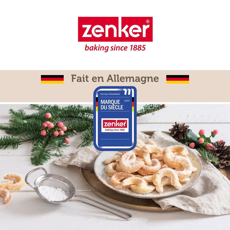 Lot de 2 plaques pâtisserie 42/32 cm en acier Spécial créative Spécial créative Zenker Spécial créative