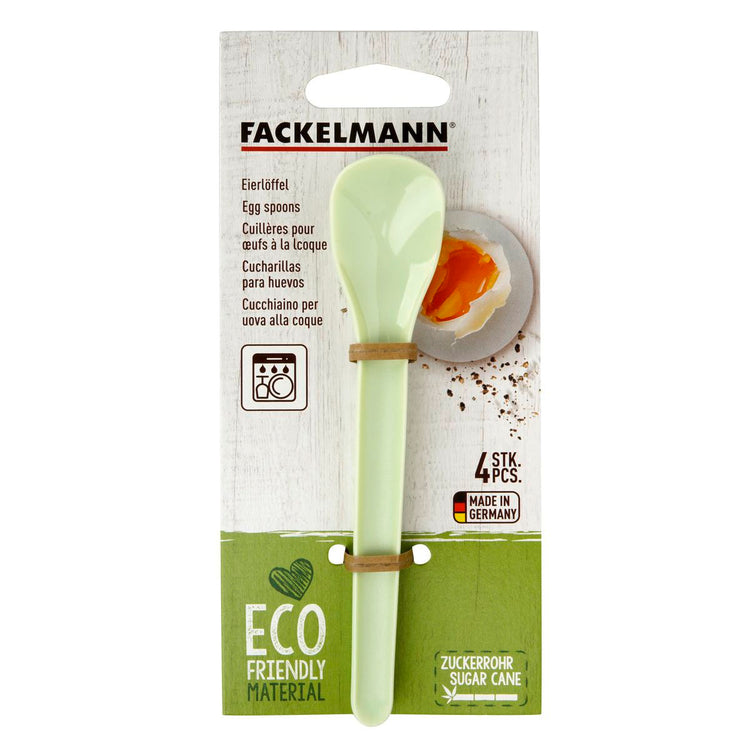 Ensemble de 8 Cuillères à œuf Fackelmann Eco Friendly