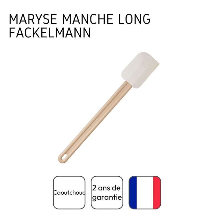 Ensemble de 2 Maryses de pâtisserie et de cuisine manche en résine 32 cm Fackelmann