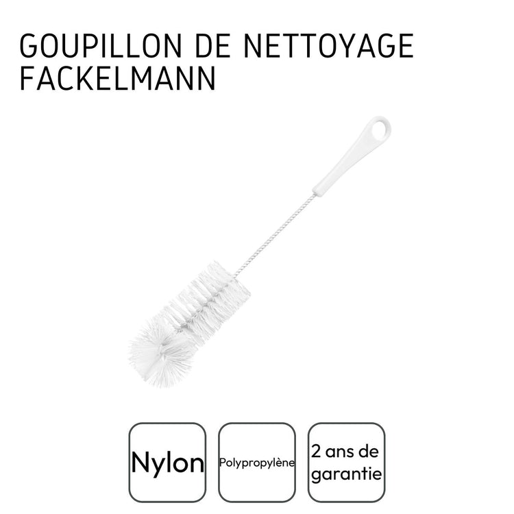 Goupillon bouteille en nylon pour nettoyage Set de 2 33 cm Fackelmann Tecno