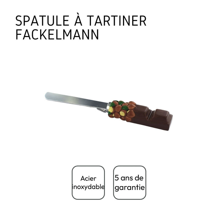 Set de 4 ustensiles de cuisine spatule pour pâte à tartiner et spatule Fackelmann Display