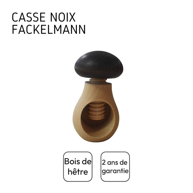 Set de 2 casse-noix en bois Fackelmann Boisselerie