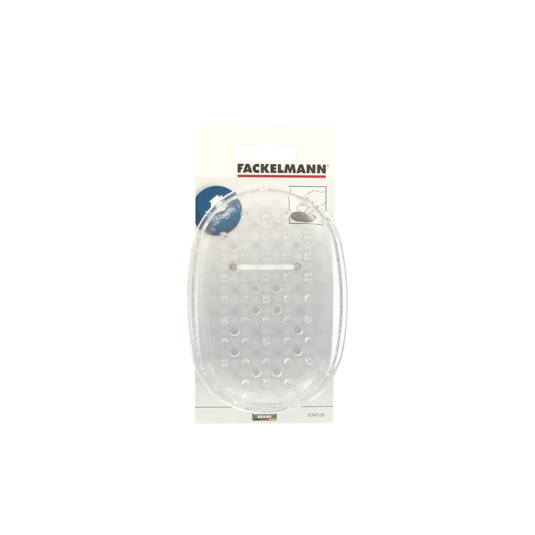 Porte savon en plastique lot de 2, accessoire pratique pour salle de bain dimensions 12,7 x 9 cm Fackelmann Tecno