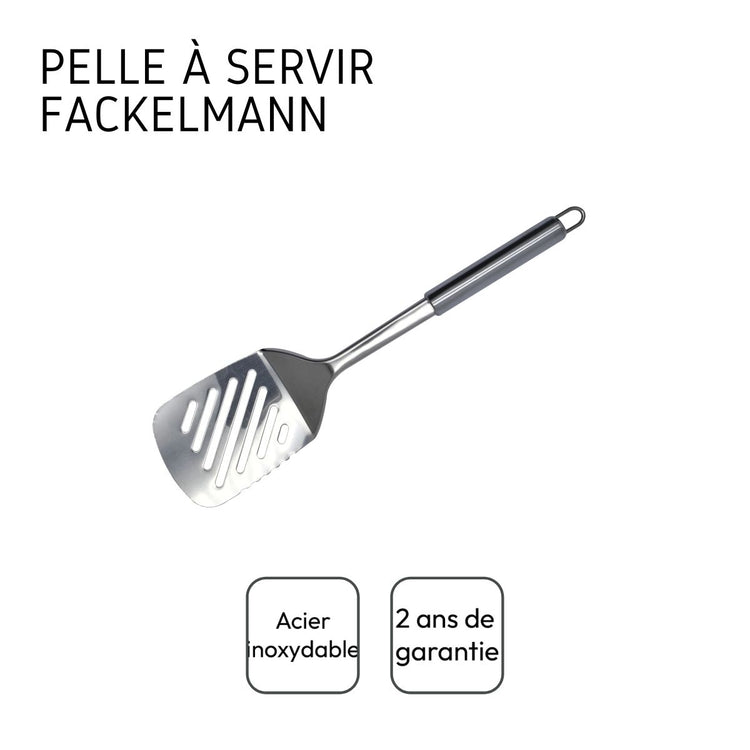 Set de 2 ustensiles de cuisine spatule de cuisine inox Fackelmann Elemental