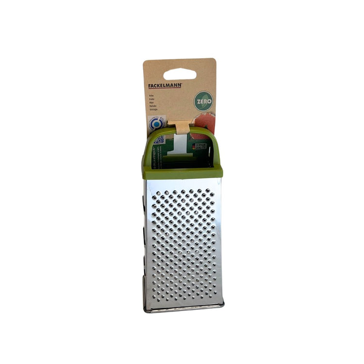 Râpe à main multifonction en PE Vert Set de 2, dimensions 11 x 8,6 x 23,5 cm Fackelmann ZERO