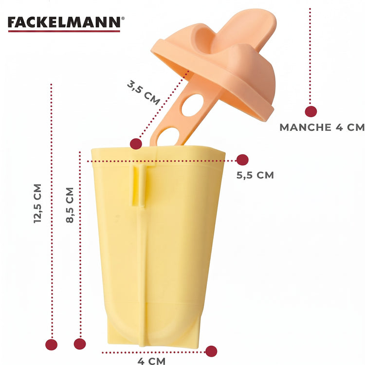 Lot de 5 moules pour glaces à l'eau maison Fackelmann Summer Party