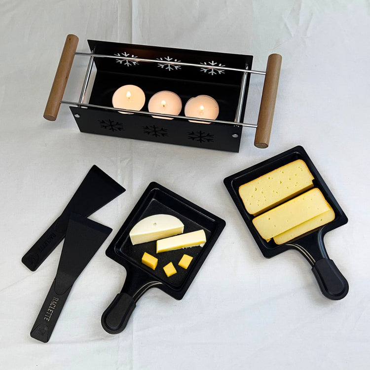 Raclette a la bougie 2 personnes Fackelmann spécialités culinaires