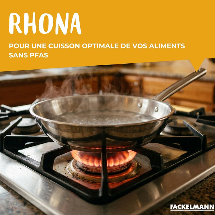 Poêle à frire en inox 28 cm Fackelmann Rhona