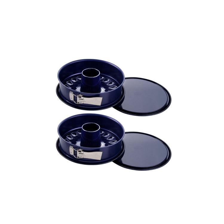 Lot de 2 moules à gâteaux 26/26 cm en acier Dr Oetker Back-Liebe