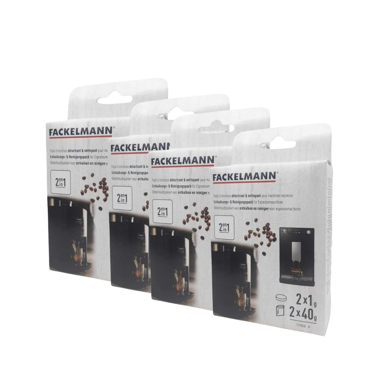 Lot de 4 détartrants de nettoyage Fackelmann Petit déjeuner