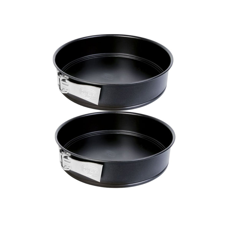 Lot de 2 moules à manqué 28/28 cm en acier Dr oetker Tradition
