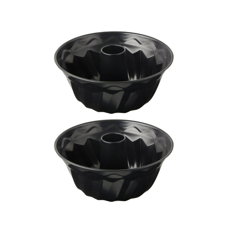 Lot de 2 moules à gâteaux 22 cm en acier Dr oetker Tradition