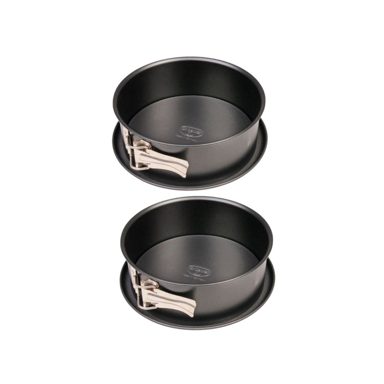 Lot de 2 moules à gâteaux 18/18 cm en acier Dr oetker Tradition