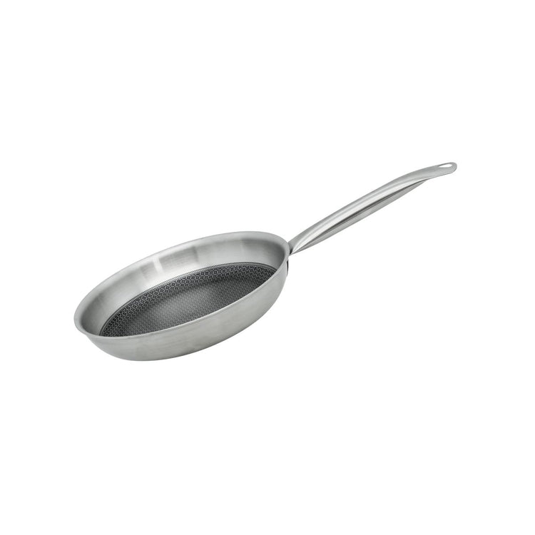 Poêle en acier inoxydable 18/10 24 cm Elo Relief Solution