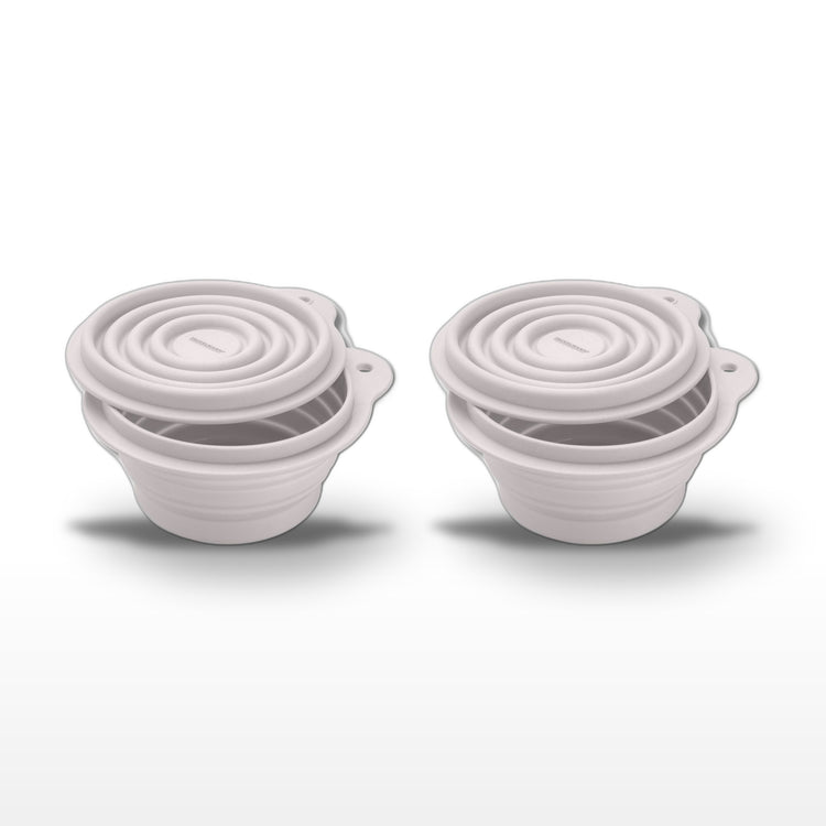 Lot de 2 boîtes hermétiques 13 cl avec 2 ustensiles de cuisine Fackelmann Storage