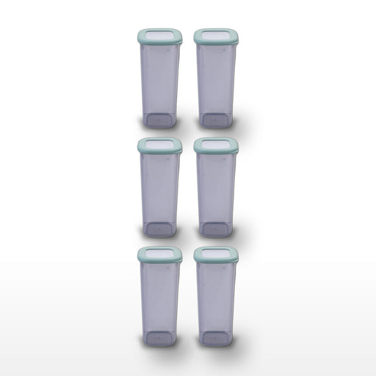 Lot de 6 boîtes hermétiques 11 cm avec 6 ustensiles de cuisine Fackelmann Storage