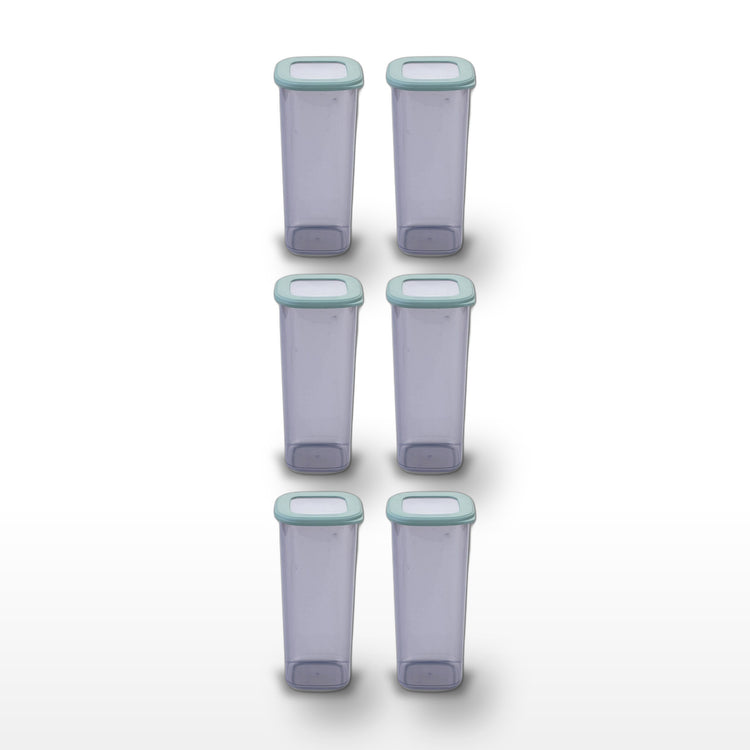 Lot de 6 boîtes hermétiques 11 cm avec 6 ustensiles de cuisine Fackelmann Storage