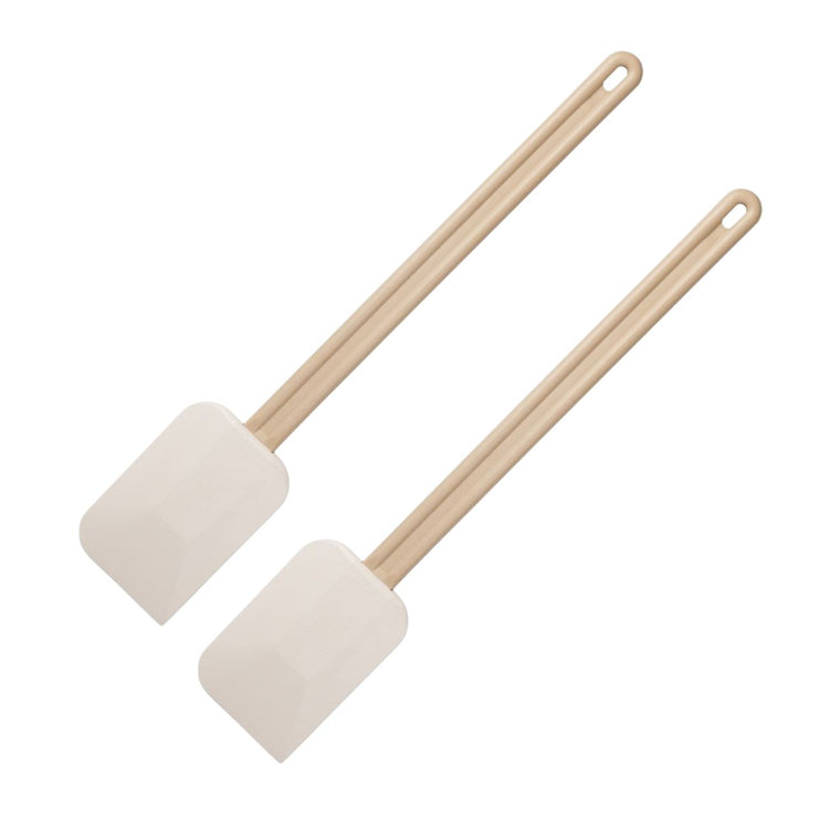 Ensemble de 2 Maryses de pâtisserie et de cuisine manche en résine de 52 cm Fackelmann