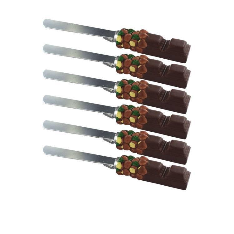 Set de 6 ustensiles de cuisine spatule à tartiner Fackelmann Display