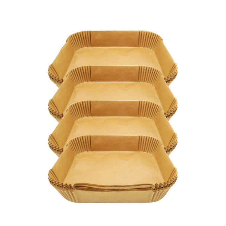 Lot de 4 moules en papier air fryer 20/20/20/20 cm en papier Fackelmann Moules Air Fryer