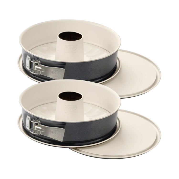 Lot de 2 moules à gâteaux 28/28 cm en acier Dr oetker Back-trend