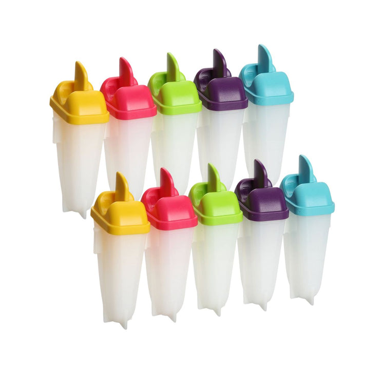 Lot de 2 moules à glaces 11,5/11,5 cm en plastique Fackelmann Colors Edition