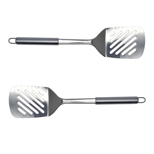 Set de 2 ustensiles de cuisine spatule de cuisine inox Fackelmann Elemental