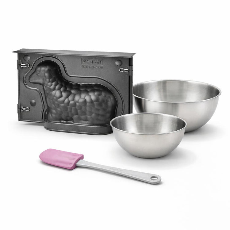 Set de 4 ustensiles de pâtisserie moule à gâteaux 2 bols et spatule Spécial season Spécial season Zenker Spécial season