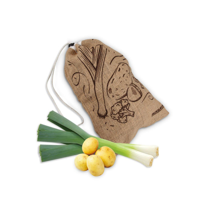Lot de 2 sacs pour fruits et légumes réutilisables Fackelmann Nature