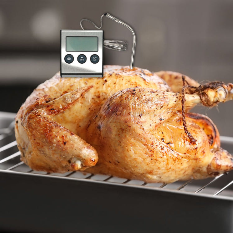 Set de 2 thermomètres de cuisine digital avec sonde Fackelmann Basic