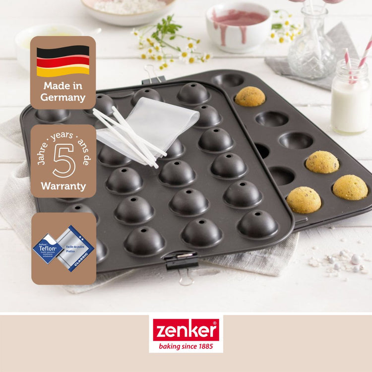 Lot de 2 moules à gâteaux 38,5/26,5 cm en acier Spécial créative Spécial créative Zenker Spécial créative