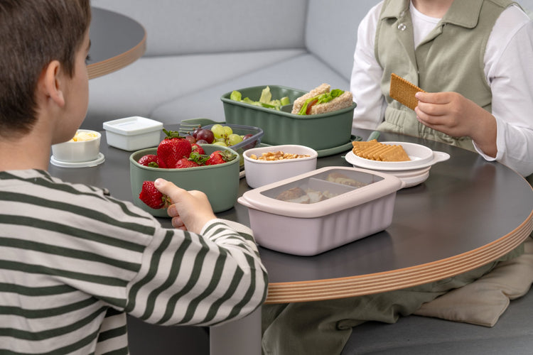 Lunchbox Beige à compartiment réglable 1 litre sans BPA Fackelmann Storage