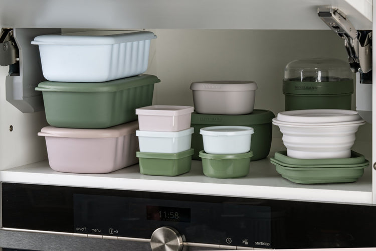Lunchbox Beige à compartiment réglable 1 litre sans BPA Fackelmann Storage