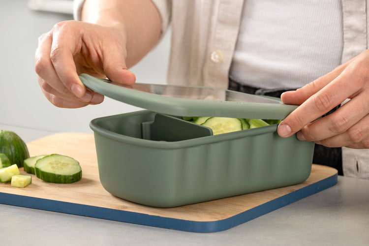 Lunchbox Verte à compartiment réglable 1 litre sans BPA Fackelmann Storage