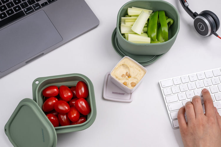 Set de 3 boîtes carrées à sauce ou épices Fackelmann Storage