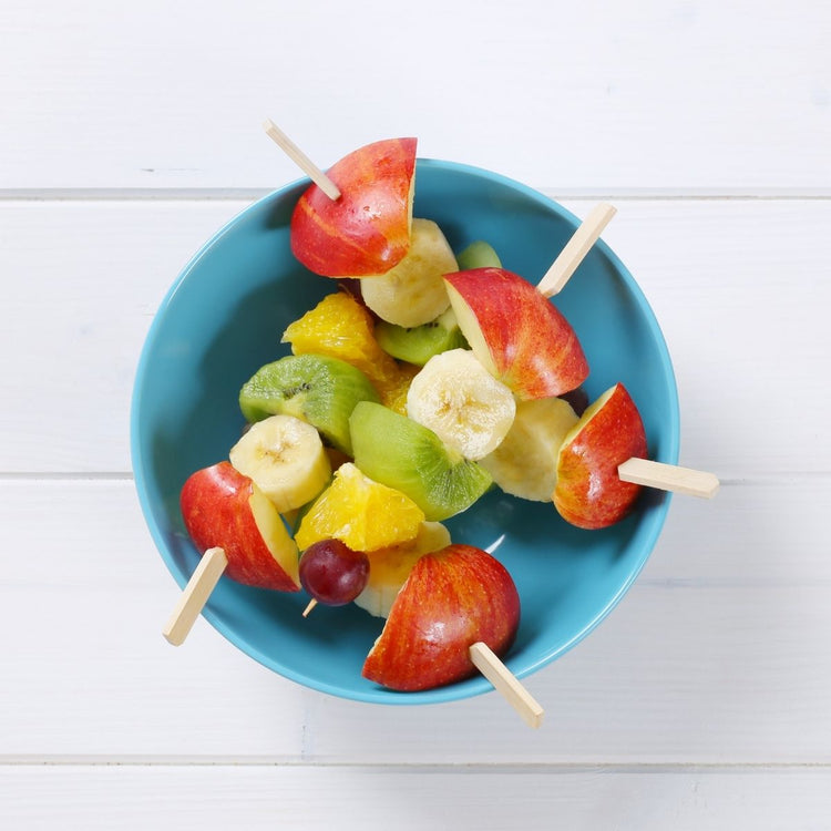 Lot de 50 pics à brochettes en bois 25 cm Fackelmann Basic
