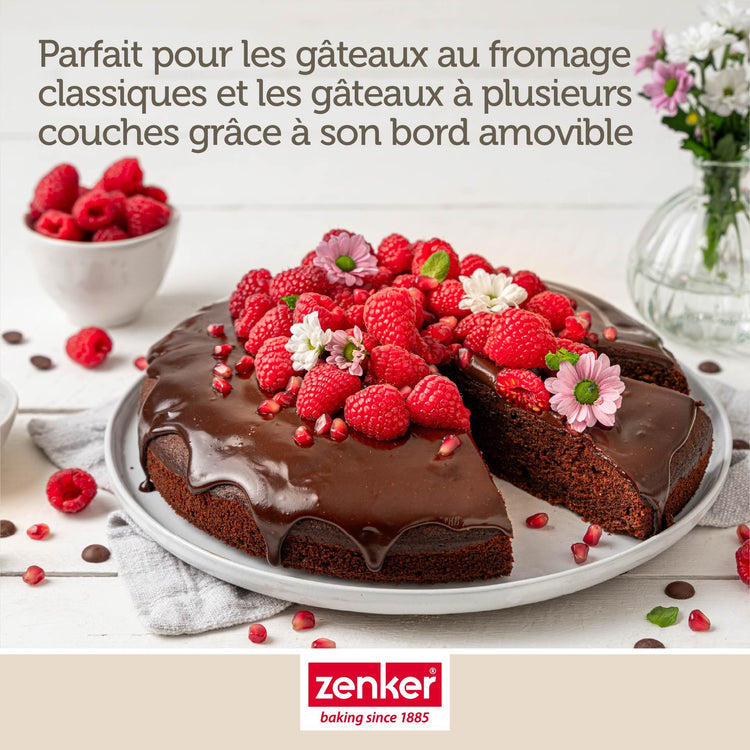 Moule à manqué à charnière 24 cm Zenker PerfectBack+
