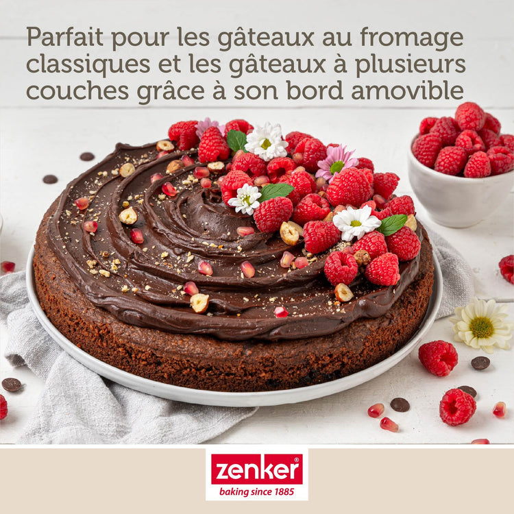 Moule à manqué à charnière 28 cm Zenker PerfectBack+