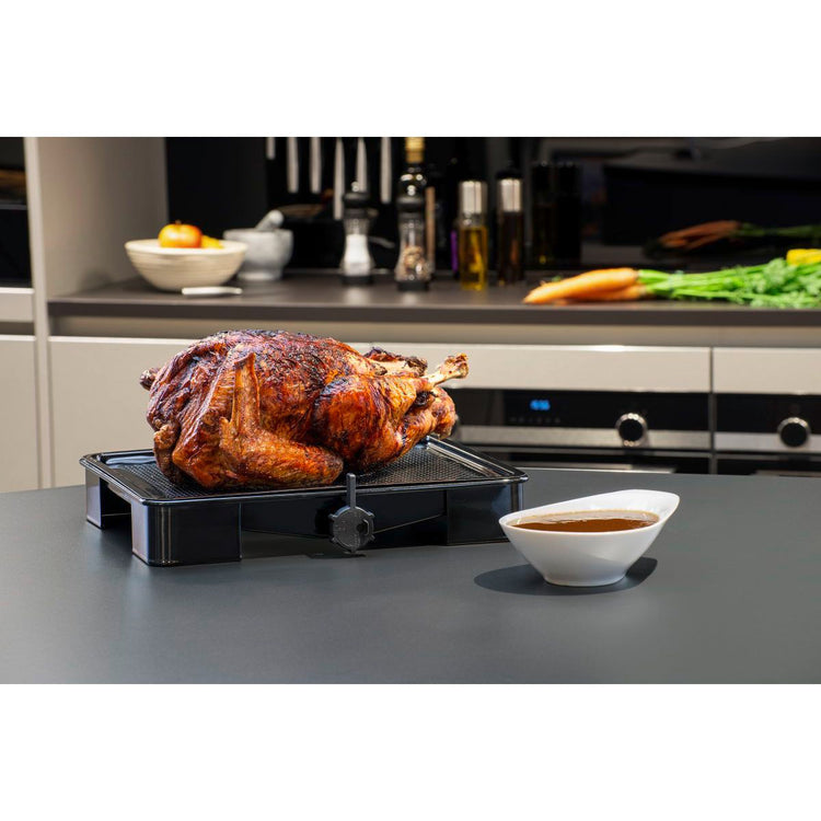 Plat de cuisson four pour rôti avec bac de récupération du jus de 3 litres Zenker Special Cooking