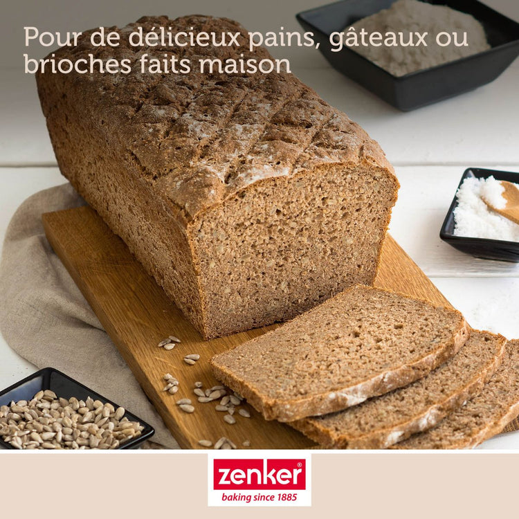 Set de 4 ustensiles de pâtisserie moule à gâteaux bol et spatule Black metallic Black mettallic Zenker Black mettallic